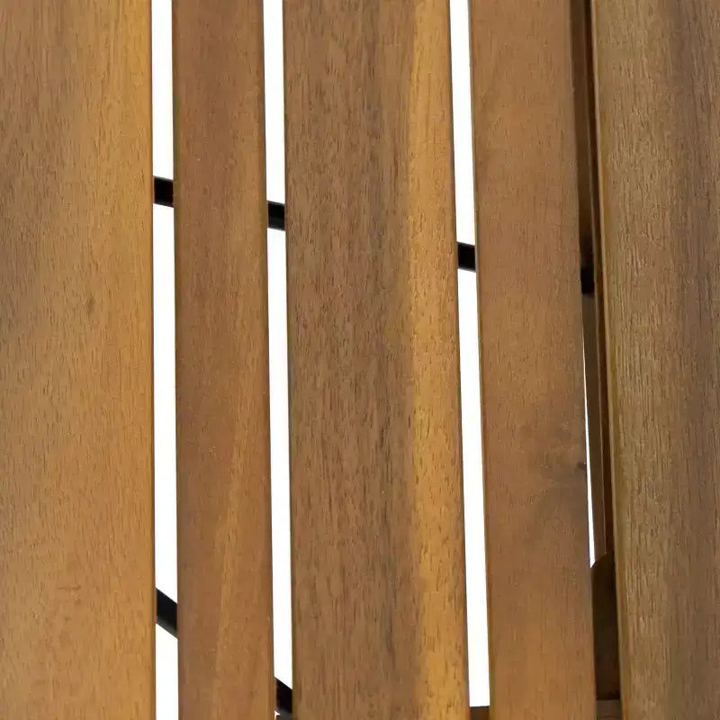 Ensemble de 3 chaises longues d'extérieur Kyoto en bois d'acacia : Réglables, résistantes à l'eau - Christopher Knight Home