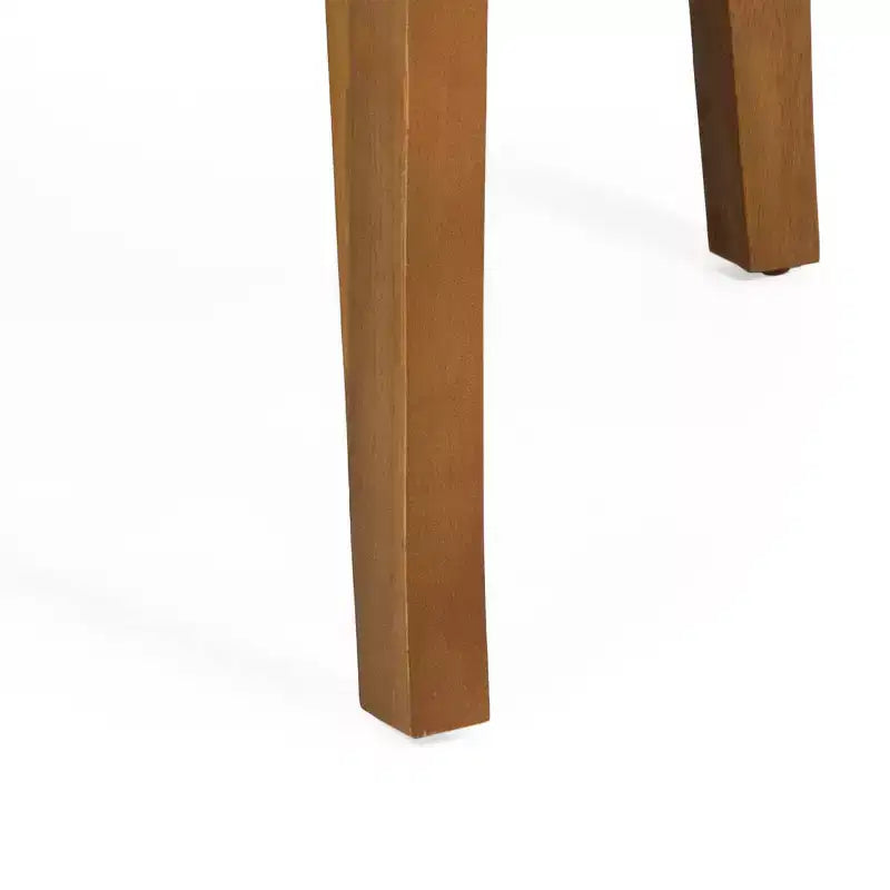 Ensemble de conversation d'extérieur Nicholson 4 places en bois d'acacia - Teck/Beige - Christopher Knight Home : Salon de jardin avec coussins et table basse