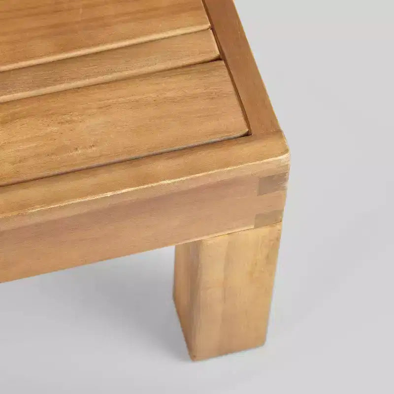 Oana Ensemble canapé et fauteuil club 9 pièces en bois d'acacia teck/beige - Christopher Knight Home : Canapé d'angle modulable d'extérieur, résistant aux intempéries