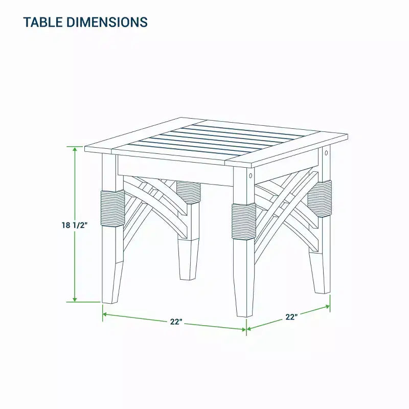 Ensemble de conversation d'extérieur Sonoma Lane Eola 5 pièces en teck avec coussins zippés beiges – Résistant aux intempéries