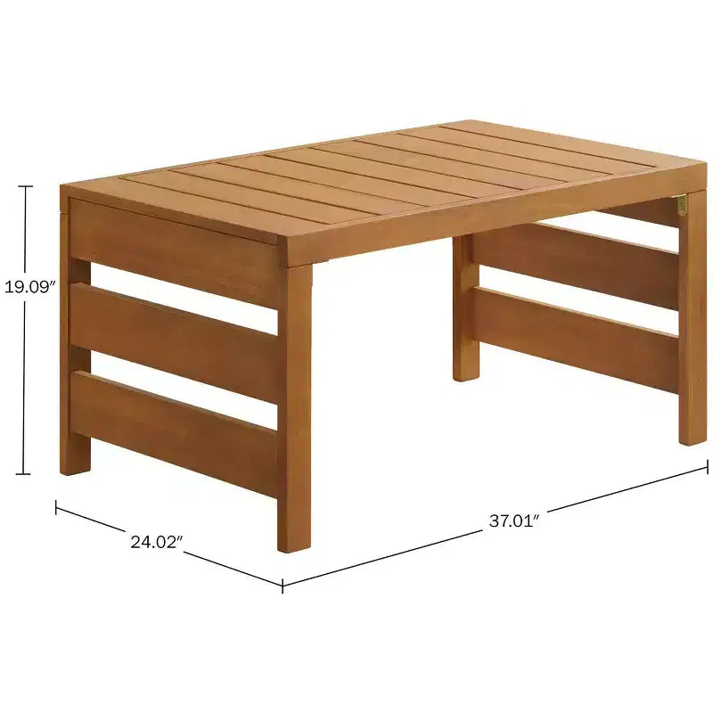 Alaterre Furniture Ensemble de meubles d'extérieur Barton 2 pièces résistant aux intempéries avec canapé et table basse