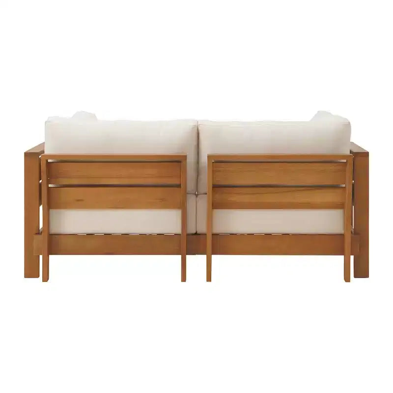 Alaterre Furniture Ensemble de meubles d'extérieur Barton 2 pièces résistant aux intempéries avec canapé et table basse