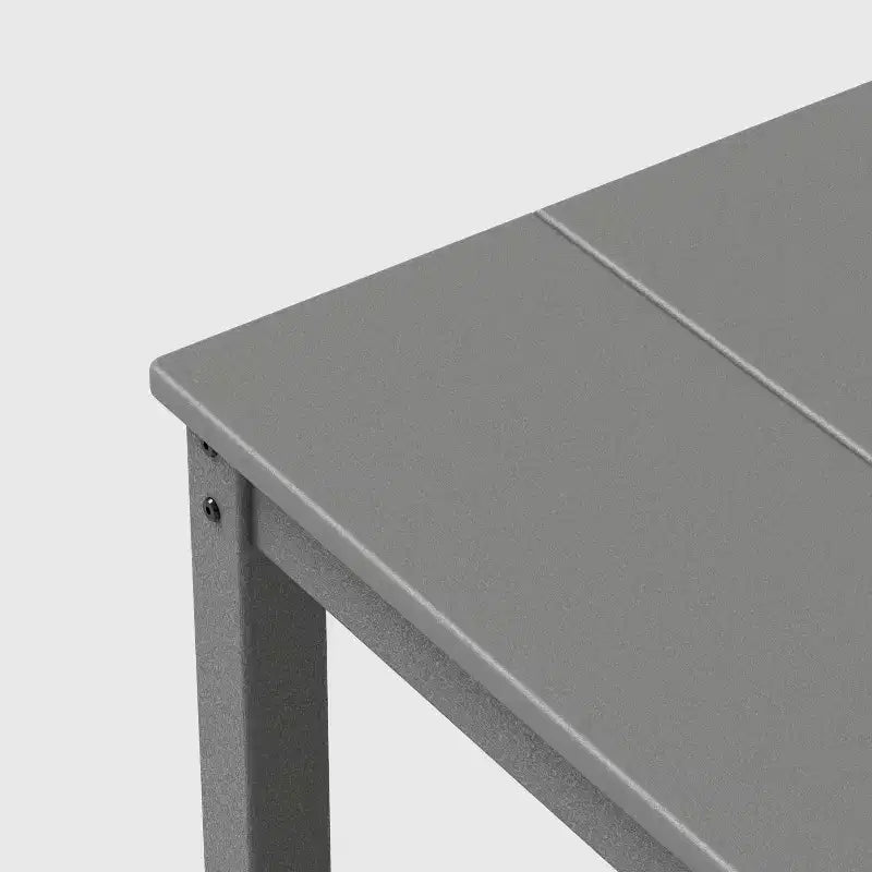 POLYWOOD Moore Ensemble de comptoir de balcon 3 pièces Gris ardoise