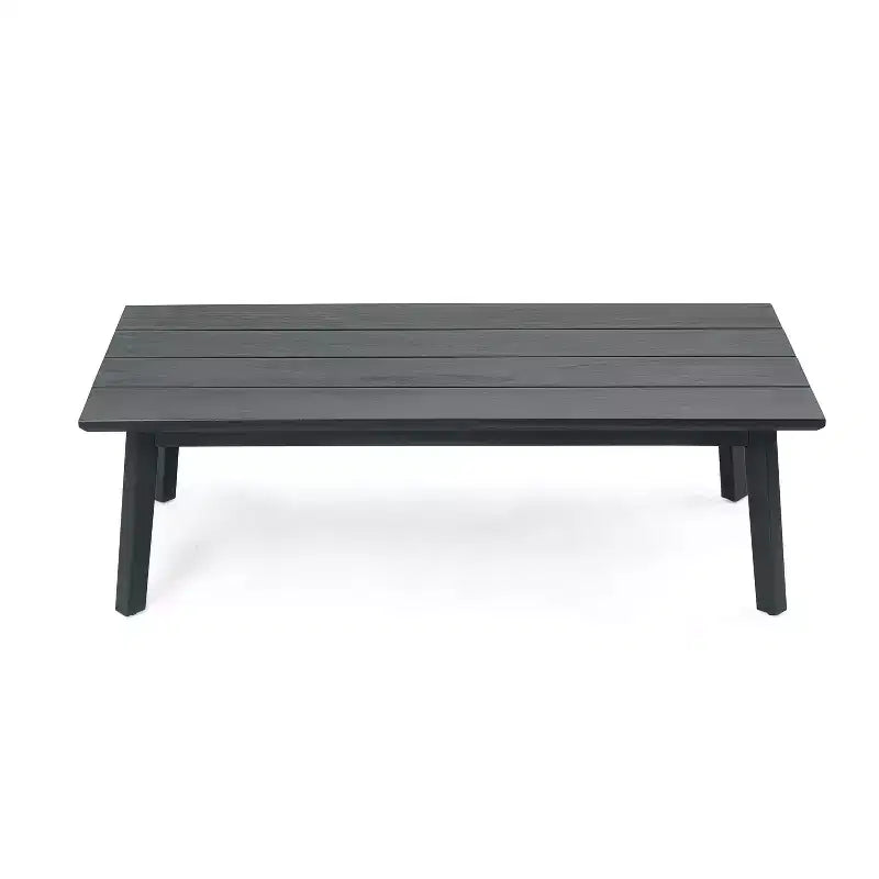 Christopher Knight Home Burchett Ensemble de conversation 2 pièces en bois d'acacia et osier pour terrasse avec coussins