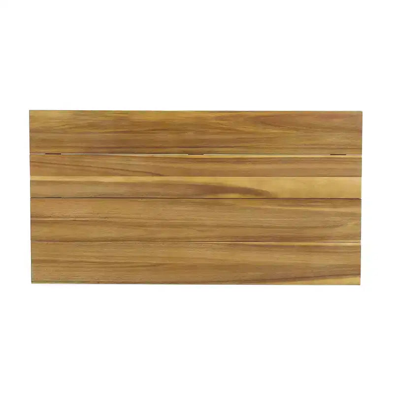 Christopher Knight Home Burchett Ensemble de conversation 2 pièces en bois d'acacia et osier pour terrasse avec coussins