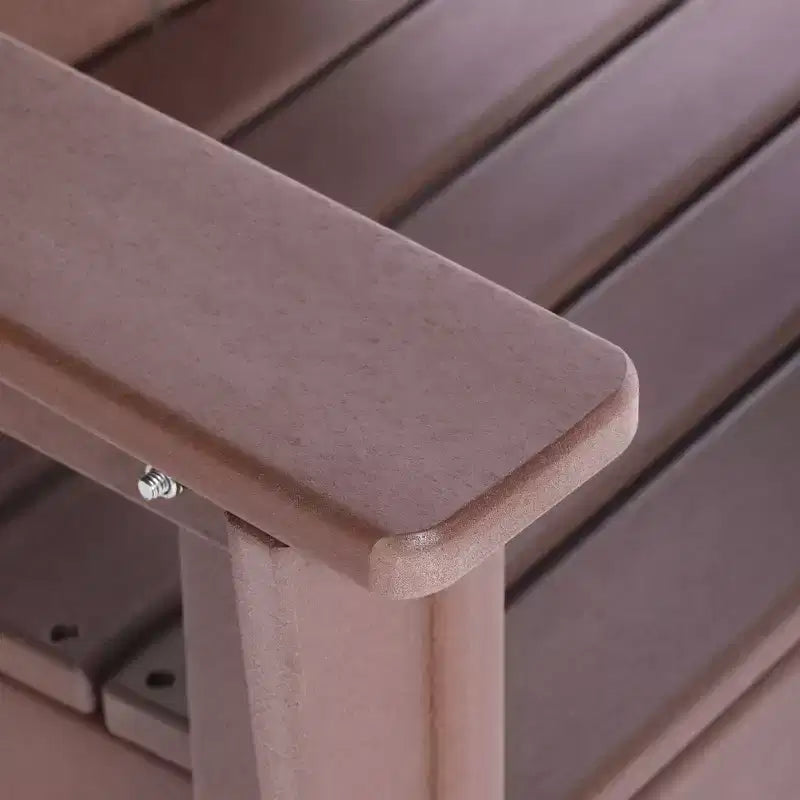 WestinTrends Malibu Ensemble de salle à manger d'extérieur carré 5 pièces en PEHD pour enfants avec table et chaises