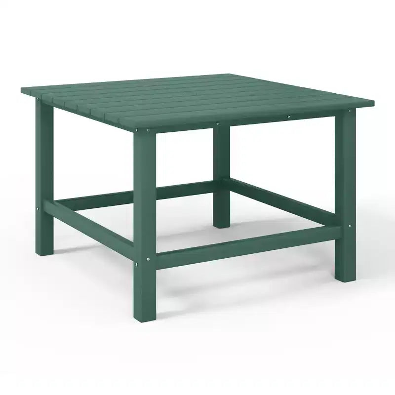 WestinTrends Malibu Ensemble de salle à manger d'extérieur carré 5 pièces en PEHD pour enfants avec table et chaises