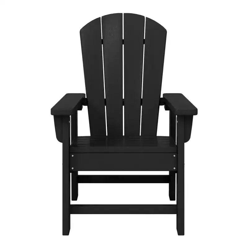 Ensemble table et chaises de salle à manger rondes 5 pièces pour enfant WestinTrends Malibu en PEHD pour l'extérieur