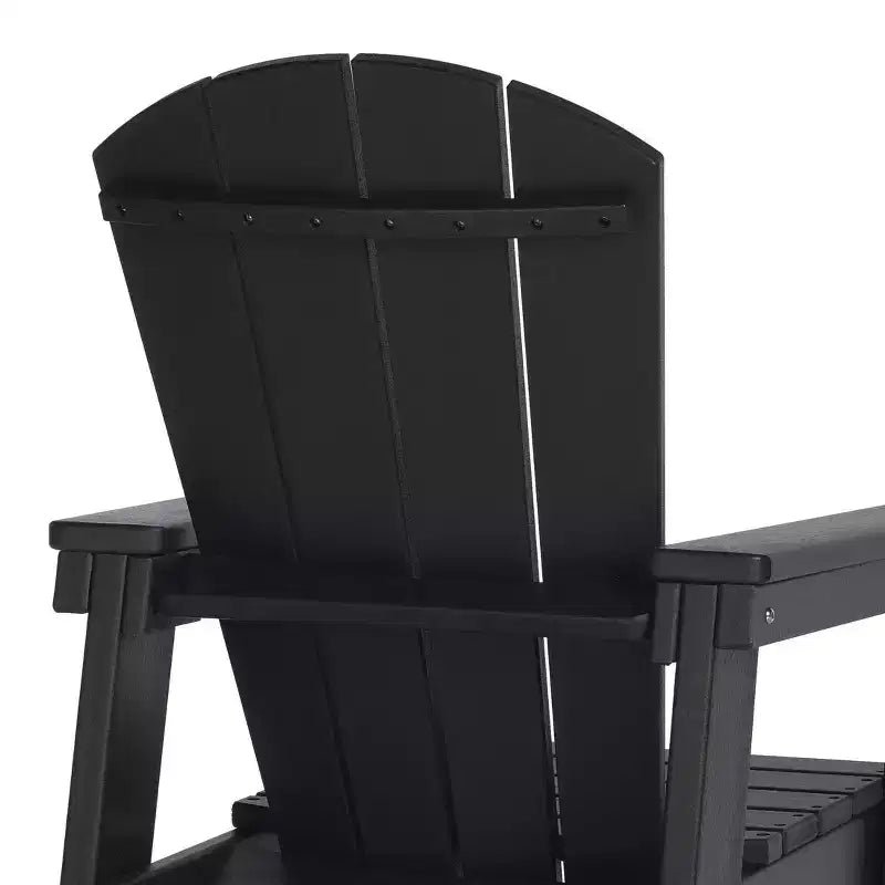 Ensemble table et chaises de salle à manger rondes 5 pièces pour enfant WestinTrends Malibu en PEHD pour l'extérieur