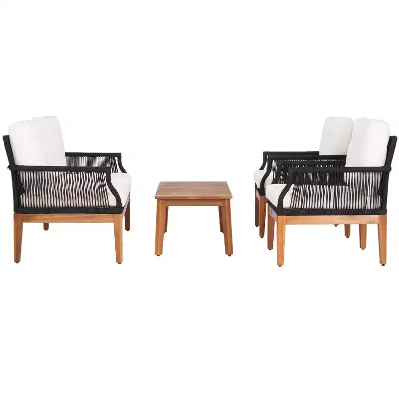 Ensemble de mobilier de salon 4 pièces Winslo - Intérieur/Extérieur - PAT7075 - Safavieh