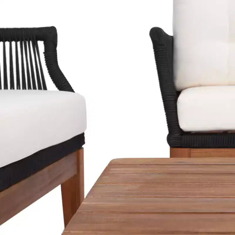 Ensemble de mobilier de salon 4 pièces Winslo - Intérieur/Extérieur - PAT7075 - Safavieh