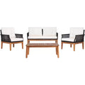 Winslo 4 Piece Living Set - Indoor/Outdoor - PAT7075 - Safavieh