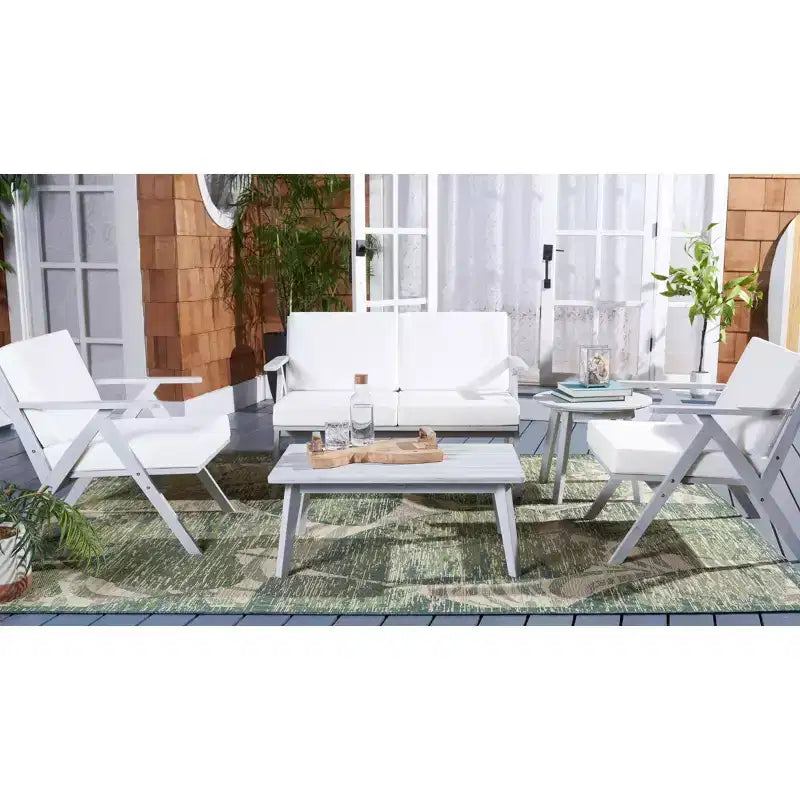 Ensemble de mobilier de jardin Dryad 5 pièces - Intérieur/Extérieur - PAT7306 - Safavieh