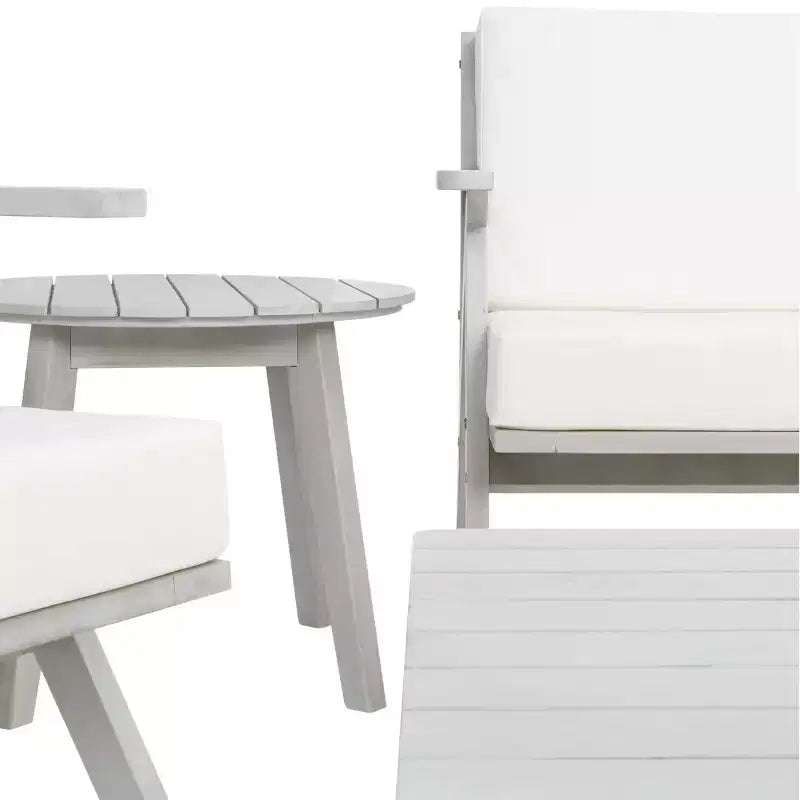 Ensemble de mobilier de jardin Dryad 5 pièces - Intérieur/Extérieur - PAT7306 - Safavieh