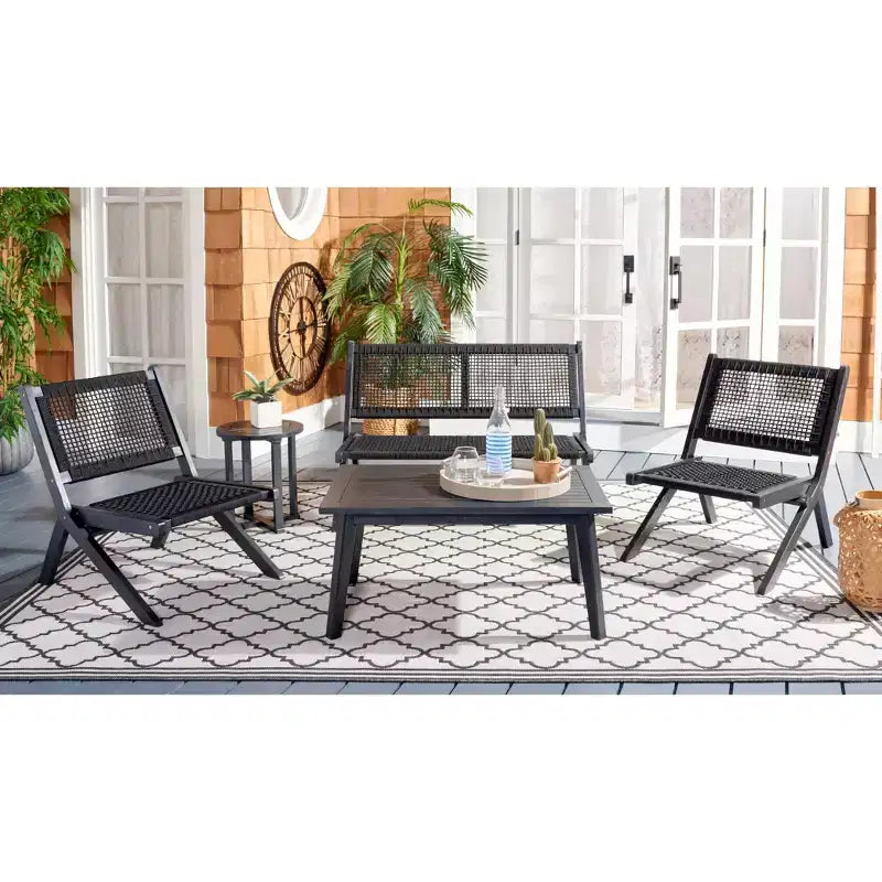 Ensemble de 5 meubles de salon Kobina - Intérieur/Extérieur - PAT7314 - Safavieh