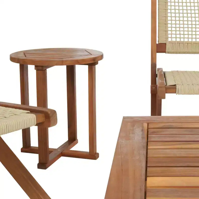 Ensemble de 5 meubles de salon Kobina - Intérieur/Extérieur - PAT7314 - Safavieh