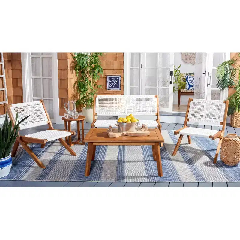 Ensemble de 5 meubles de salon Kobina - Intérieur/Extérieur - PAT7314 - Safavieh