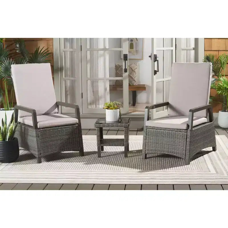 Ensemble 3 pièces inclinable Herman – Intérieur/Extérieur – PAT7540 – Safavieh