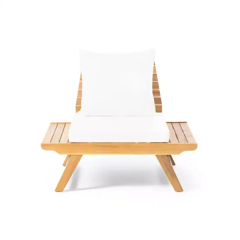 Christopher Knight Home Sedona Ensemble de conversation d'extérieur 4 places en bois d'acacia avec coussins