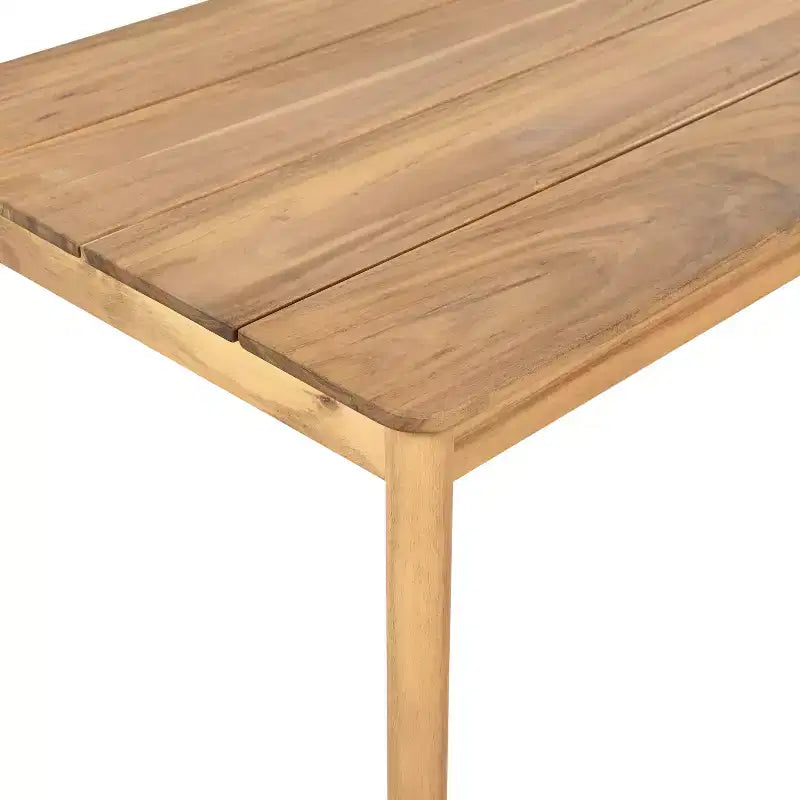 Christopher Knight Home Gilda Ensemble de conversation 2 places avec fauteuil et table basse en bois d'acacia et corde tressée