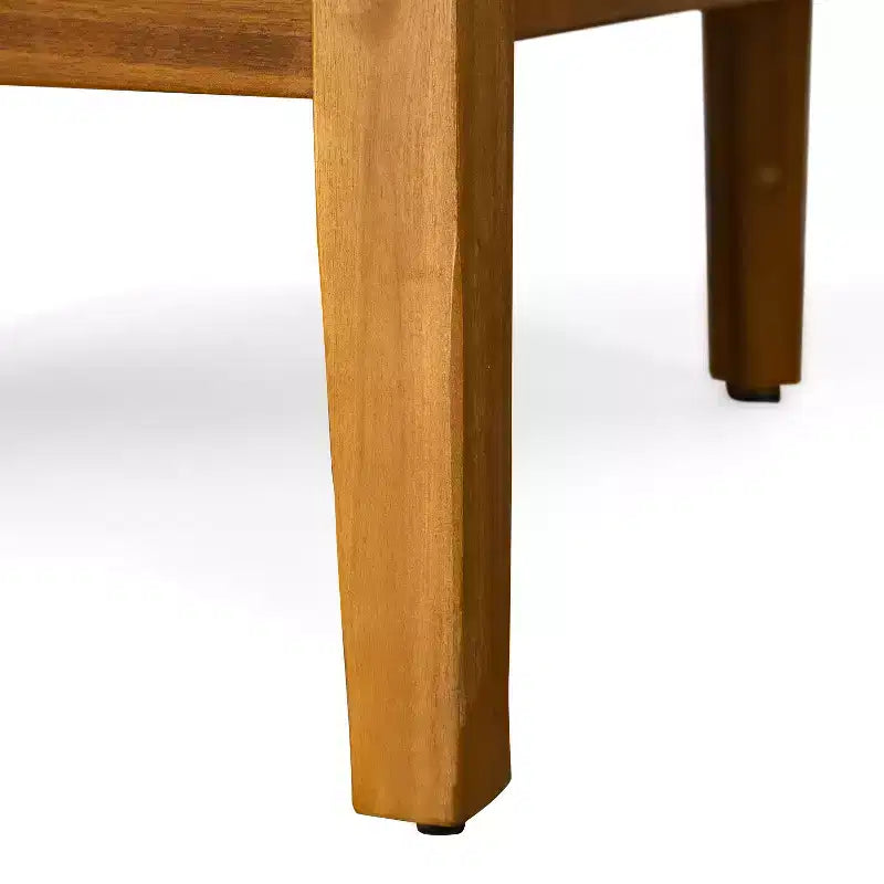 Christopher Knight Home Olympia Ensemble de 4 fauteuils d'extérieur en bois d'acacia, beige/teck