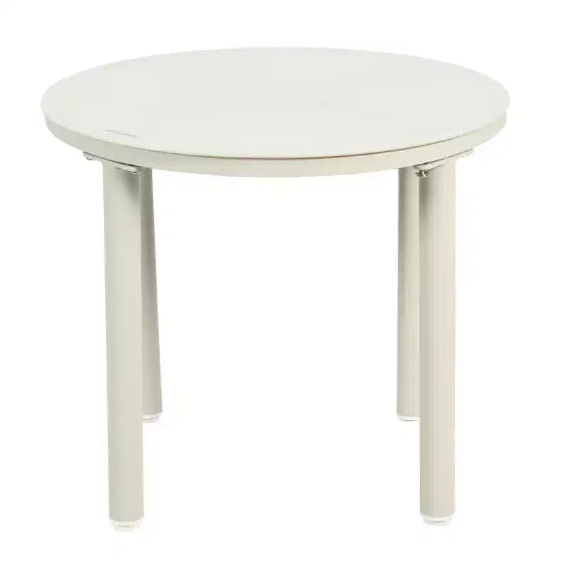 Ensemble de canapé de patio demi-lune 6 pièces Whisen avec 2 tables basses et 4 oreillers, sectionnel en rotin PE