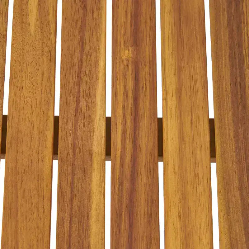 GDFStudio Keanu Canapé deux places et table basse d'extérieur en bois d'acacia avec coussins