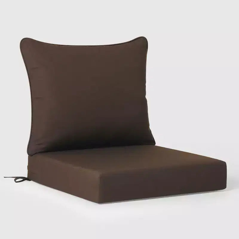 WestinTrends Avalon Salon de Jardin Modulable 6 Pièces, Gris/Marron