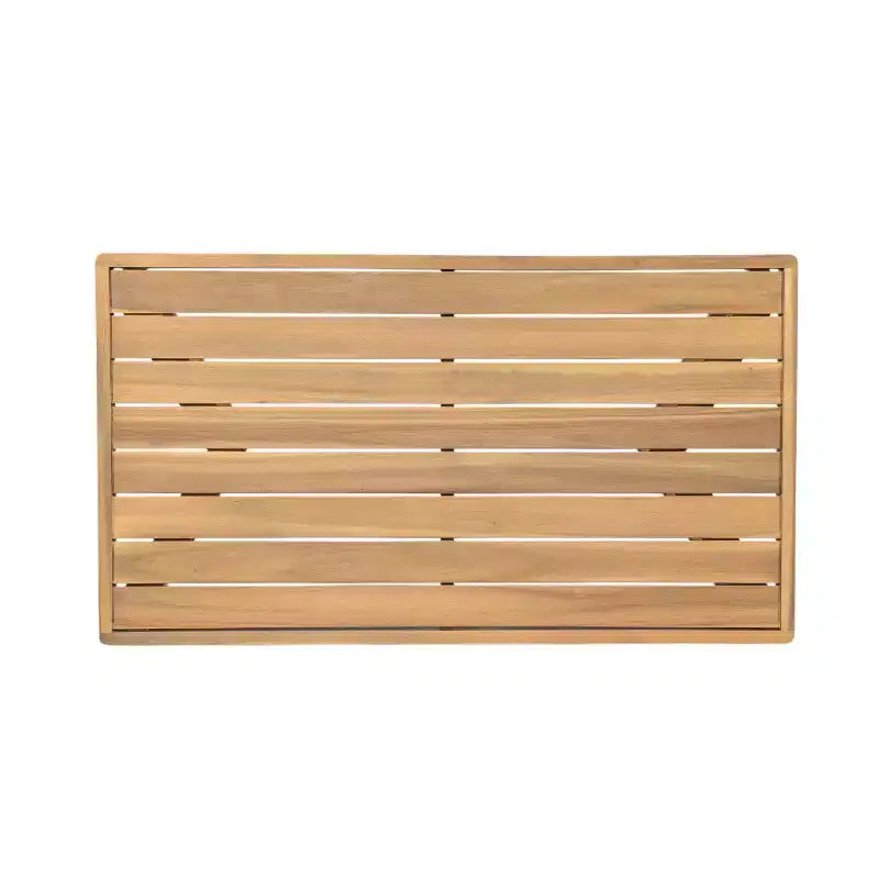 Christopher Knight Home Yantic, ensemble de conversation moderne d'extérieur 4 pièces en bois d'acacia avec coussins résistants à l'eau