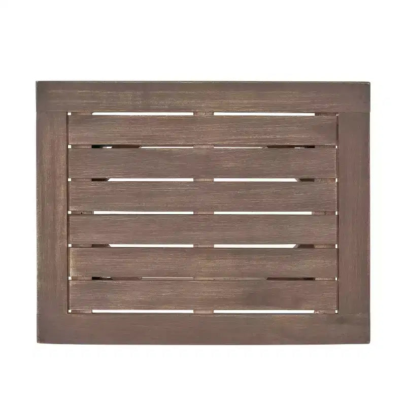 Christopher Knight Home Sunview Ensemble de conversation 3 pièces en bois d'acacia avec chaises à bascule inclinables pour l'extérieur