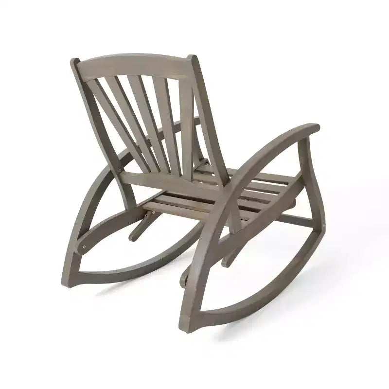 Christopher Knight Home Sunview Ensemble de conversation 3 pièces en bois d'acacia avec chaises à bascule inclinables pour l'extérieur