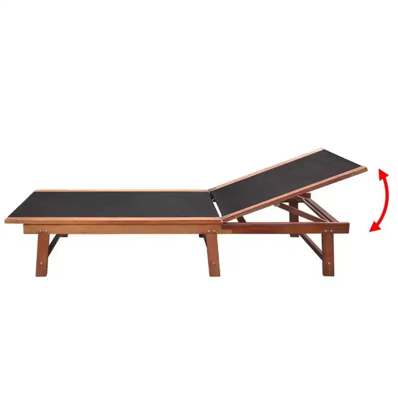 vidaXL Salon de jardin 9 pcs Bois d'acacia Marron Pliable
