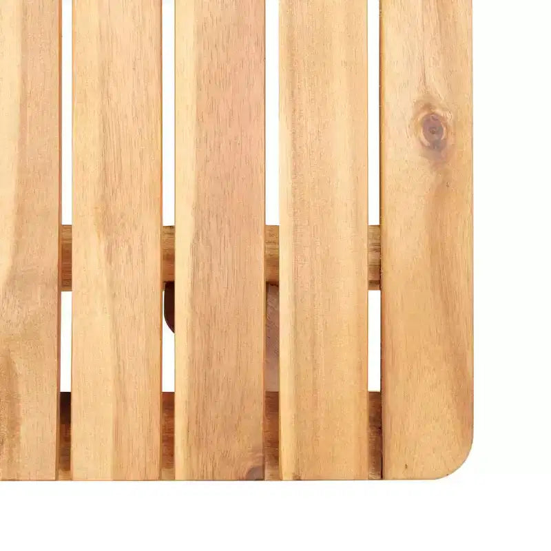 vidaXL Ensemble de salon de jardin 5 pièces – Bois d'acacia massif – Coussins amovibles et lavables – À monter soi-même – Parfait pour le jardin, la terrasse ou le patio