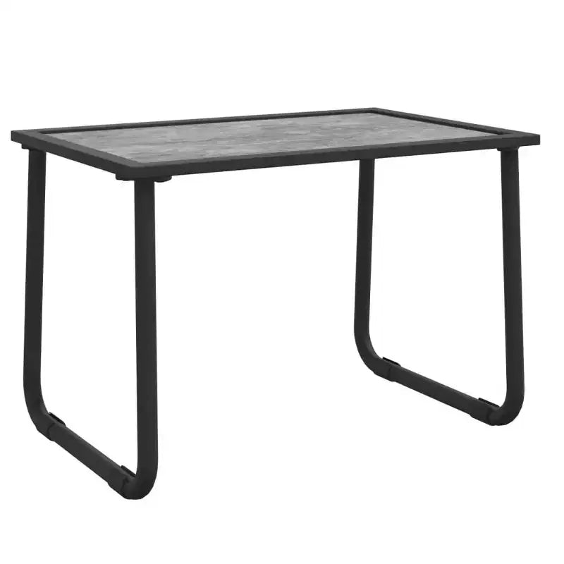 vidaXL Salon de jardin anthracite en acier laqué Standard Durable