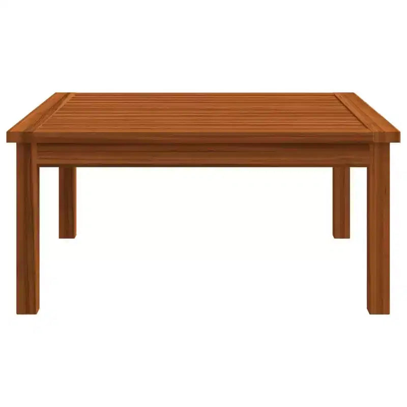 vidaXL Salon de jardin crème Bois d'acacia massif Grand salon de jardin