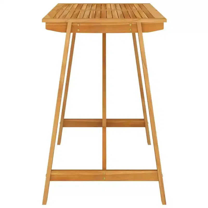 vidaXL Salon de bar de jardin avec table de bar et tabourets, mobilier de jardin avec coussins – Noir, 5 pièces