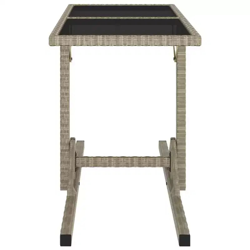 vidaXL Ensemble de salle à manger de jardin 3 pièces pour patio extérieur - Beige