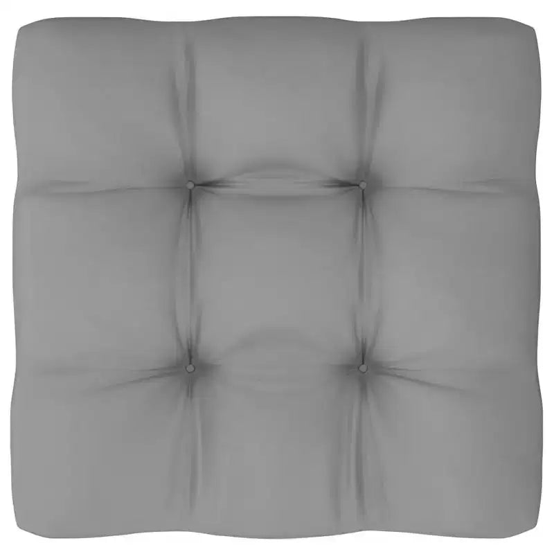 vidaXL Salon de Jardin 9 pcs Meubles de Jardin Canapé d'angle Extérieur Bois de Pin Massif - Naturel avec Coussins