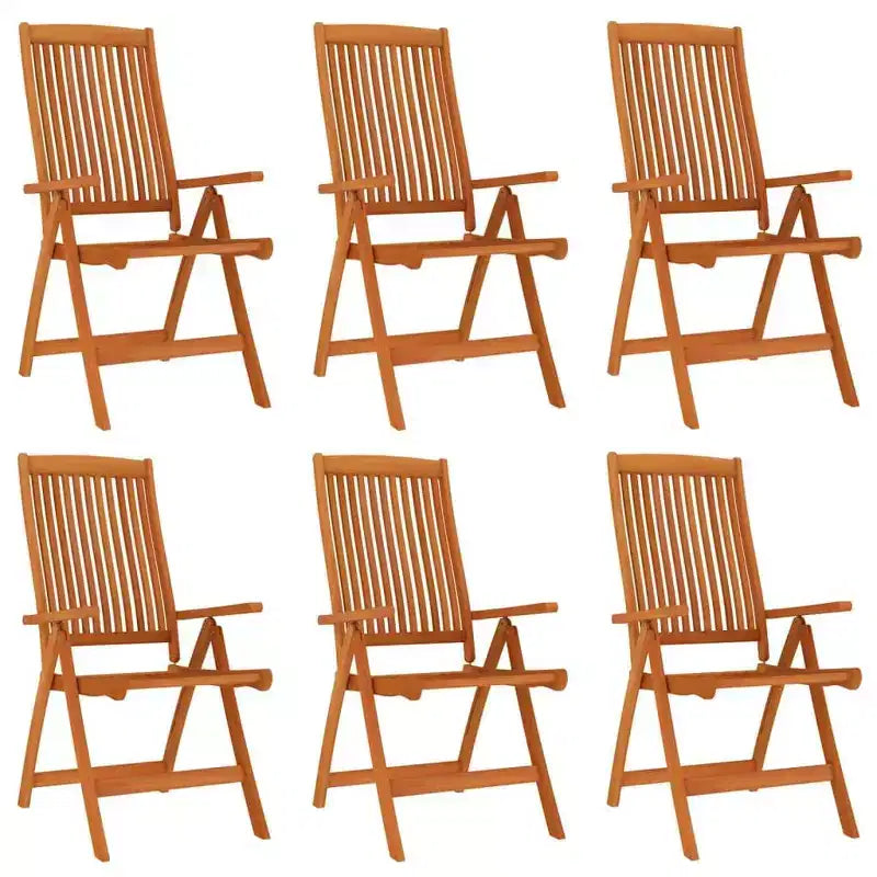 vidaXL Ensemble de salle à manger d'extérieur table et chaises extensibles en bois d'eucalyptus massif