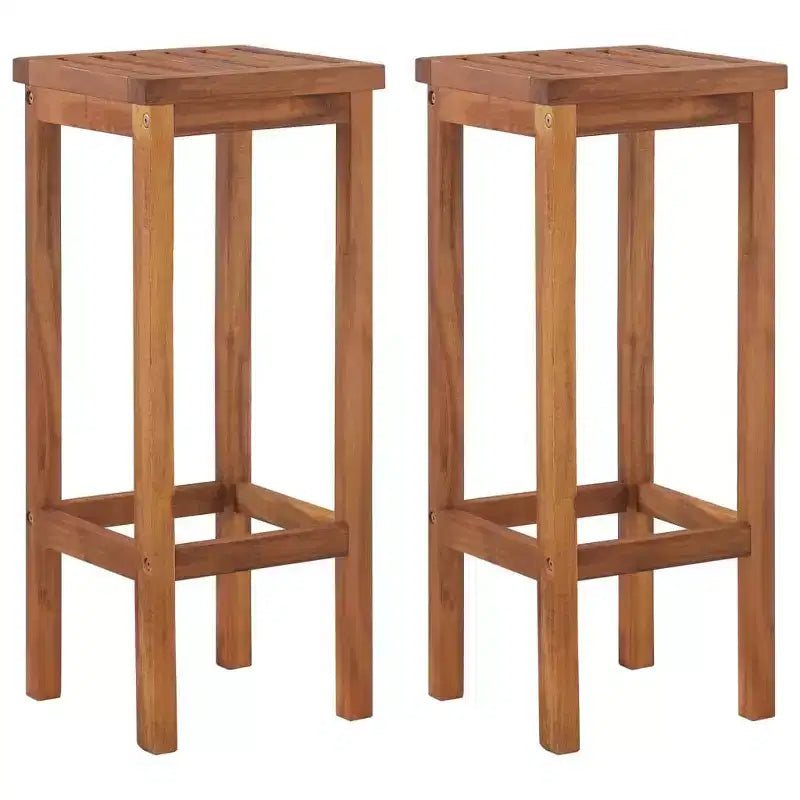 vidaXL Salon de Bar de Jardin Extérieur Balcon Table et Chaises Bois Massif d'Acacia