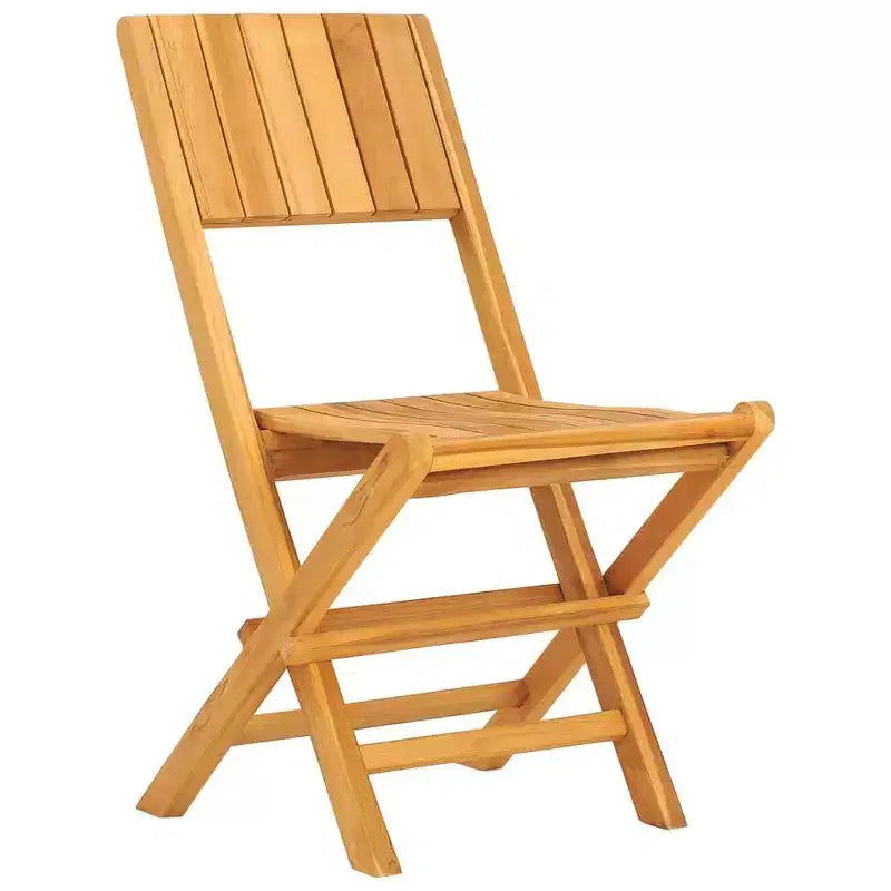 vidaXL Ensemble de salle à manger d'extérieur Table et chaises 5 pièces en bois de teck massif