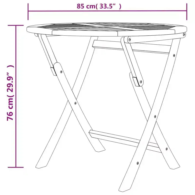 vidaXL Ensemble de salle à manger d'extérieur Table et chaises 5 pièces en bois de teck massif