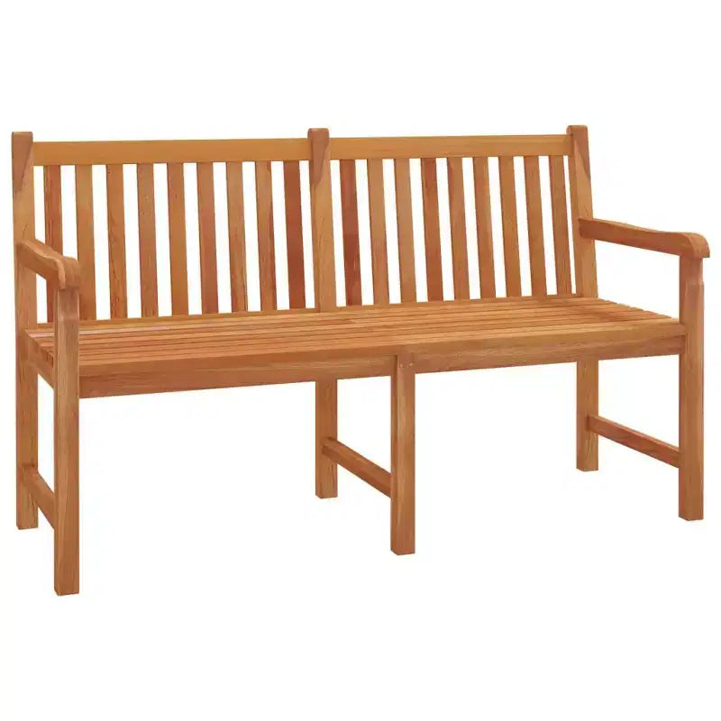 vidaXL Ensemble repas de jardin Teck naturel Bois de teck massif Grand Durable