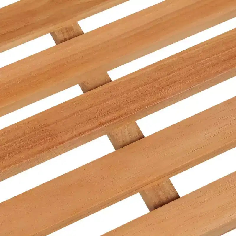 vidaXL Ensemble repas de jardin teck bois dur finement poncé Medium