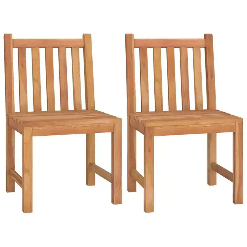 vidaXL Ensemble repas de jardin teck bois dur finement poncé Medium
