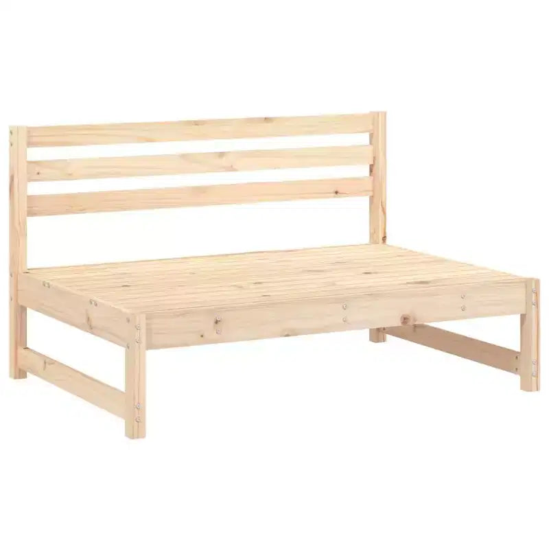 vidaXL Salon de jardin 6 pièces - Bois de pin massif - Design modulaire pour jardin, terrasse, balcon