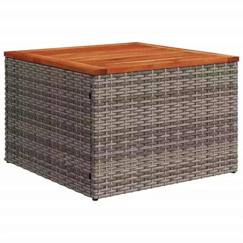 vidaXL Salon de jardin gris