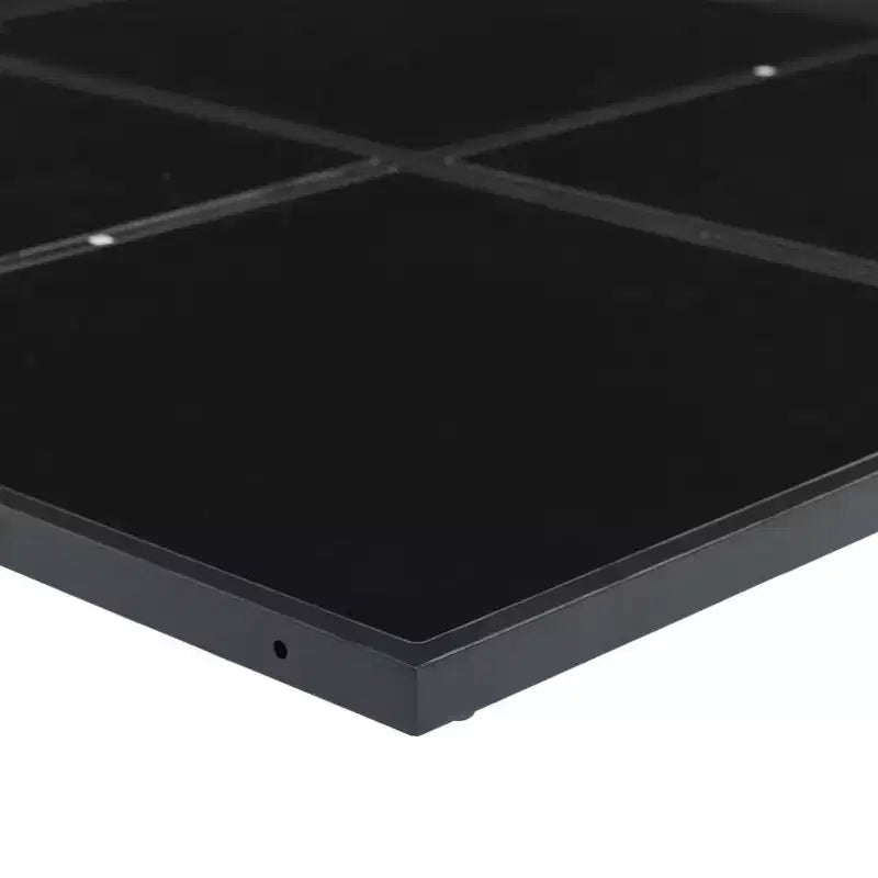 vidaXL Salon de jardin 11 pièces avec coussins textilène noir