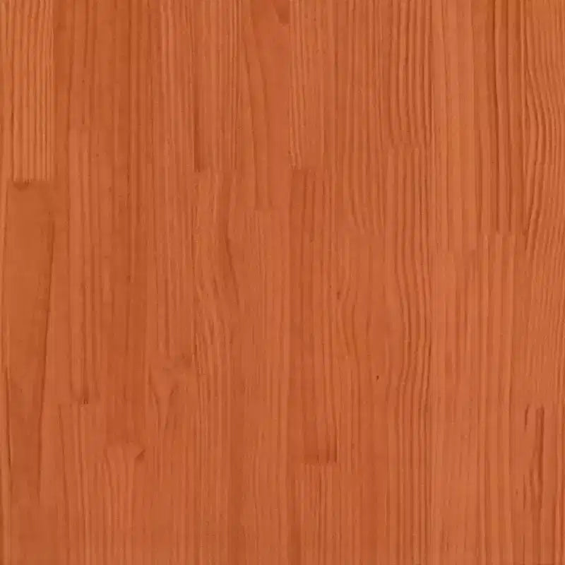 vidaXL Salon de jardin modulaire marron ciré en pin massif grand format