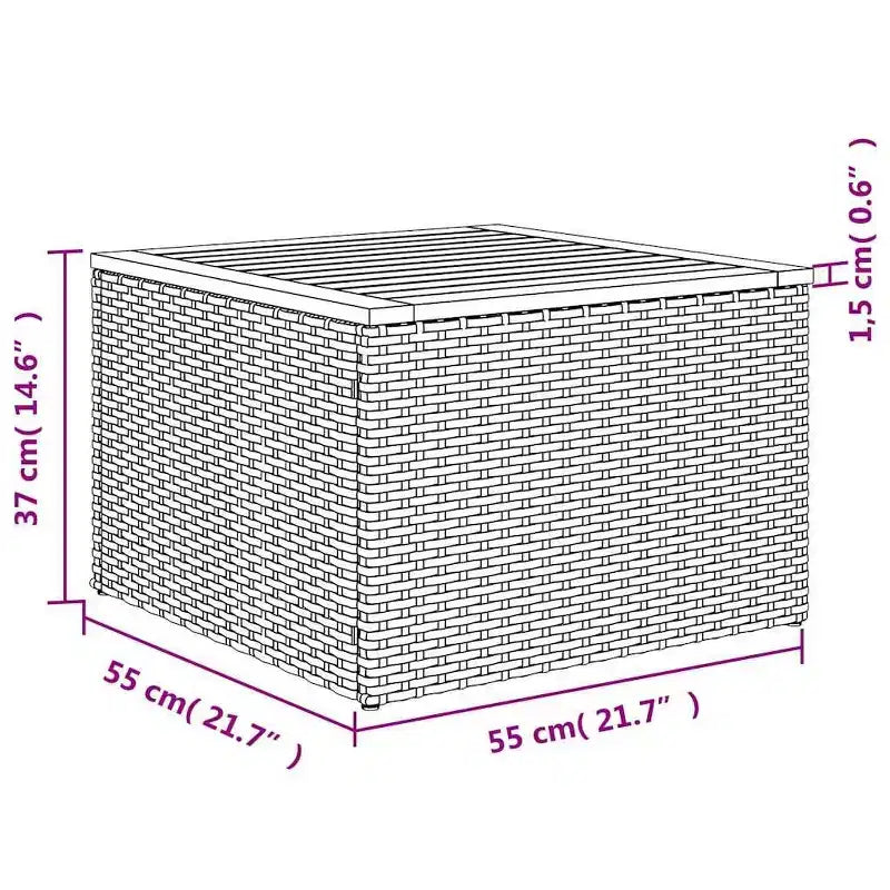 vidaXL Salon de jardin noir résine tressée 8 pcs Matériaux résistants aux UV